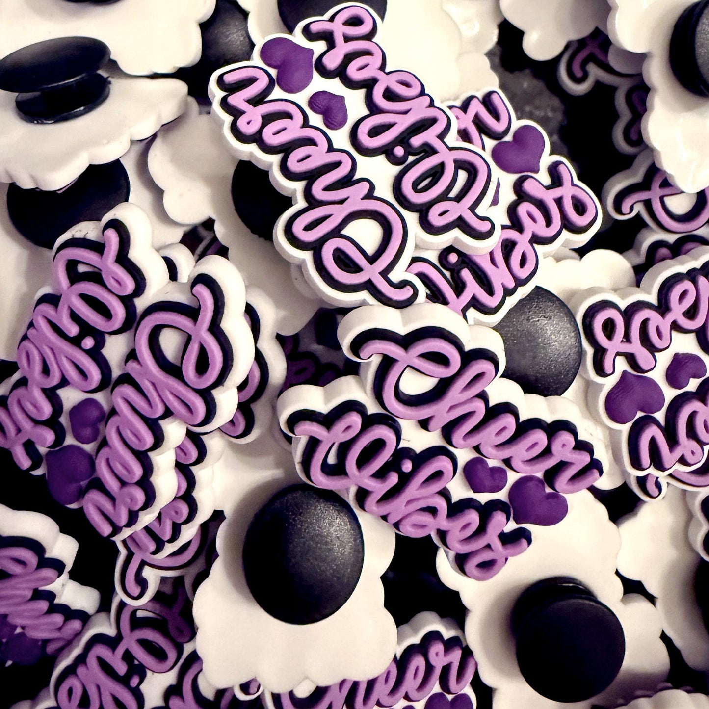 Cheer Vibes Jibbitz Charm