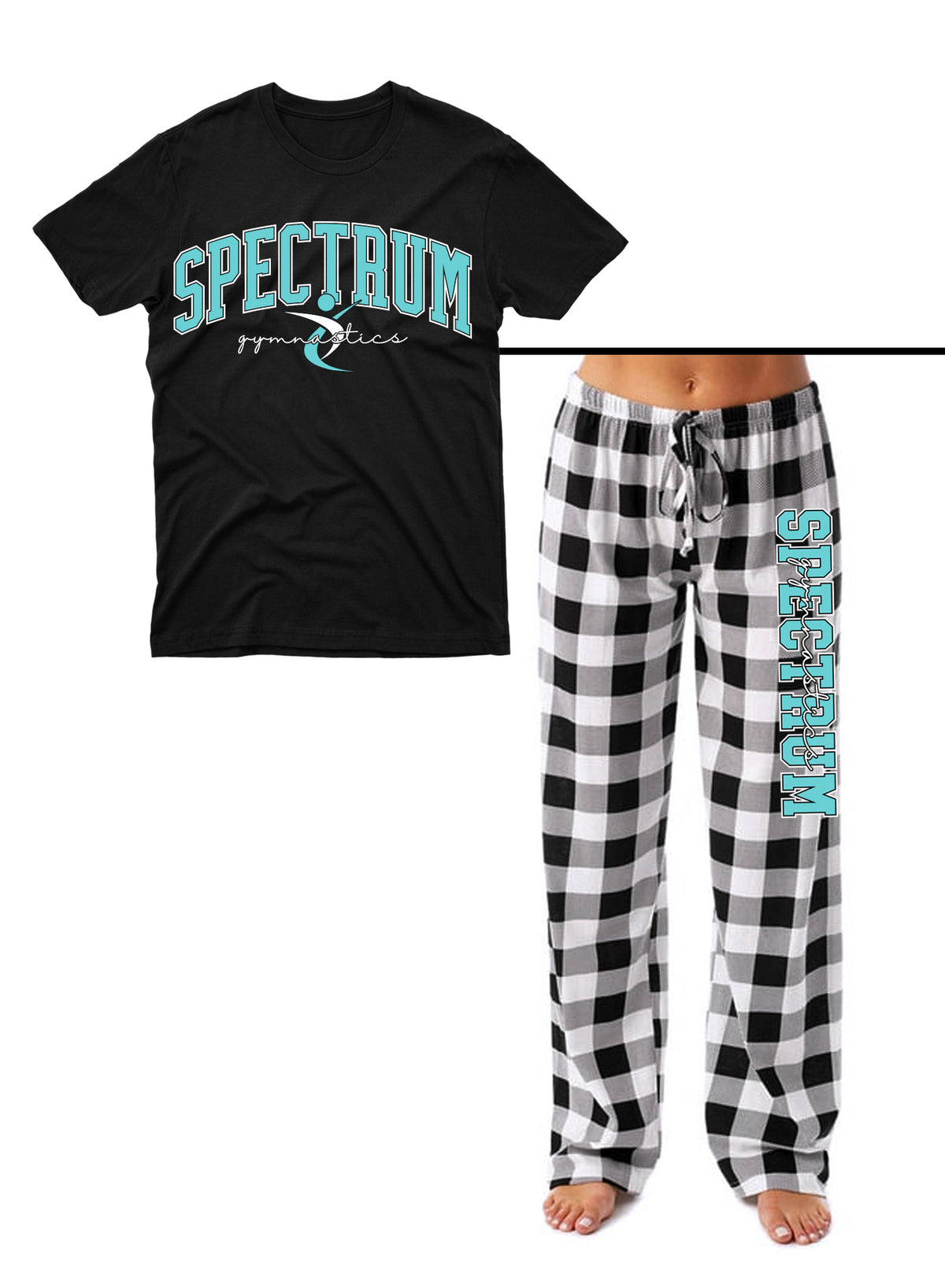 Spectrum Gymnastics PJ Set