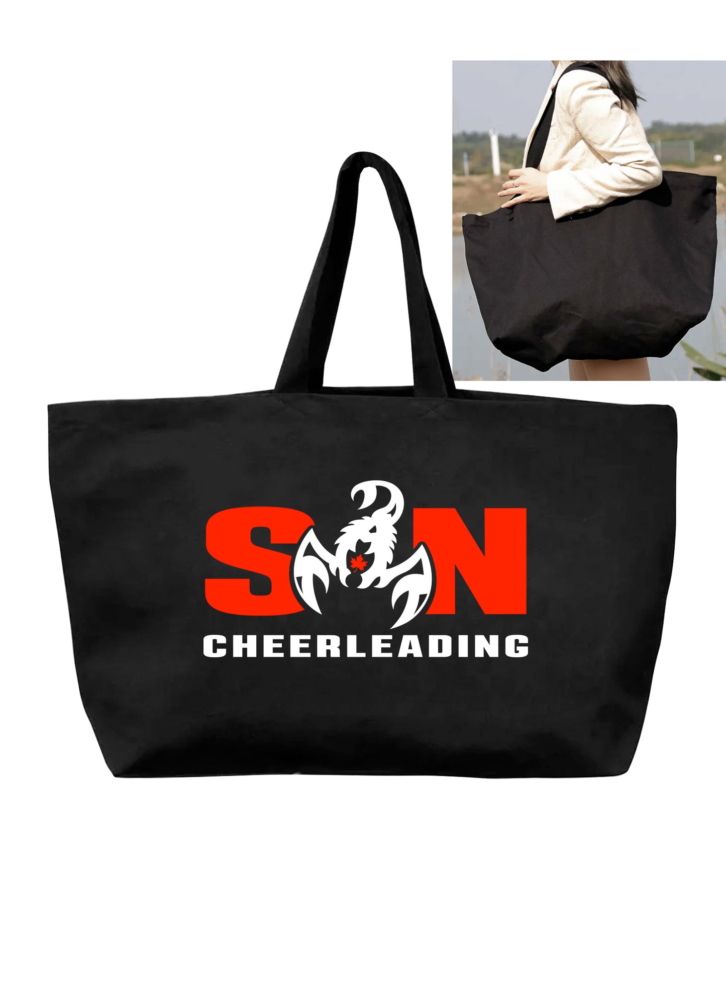 Scorps Black Tote Bag