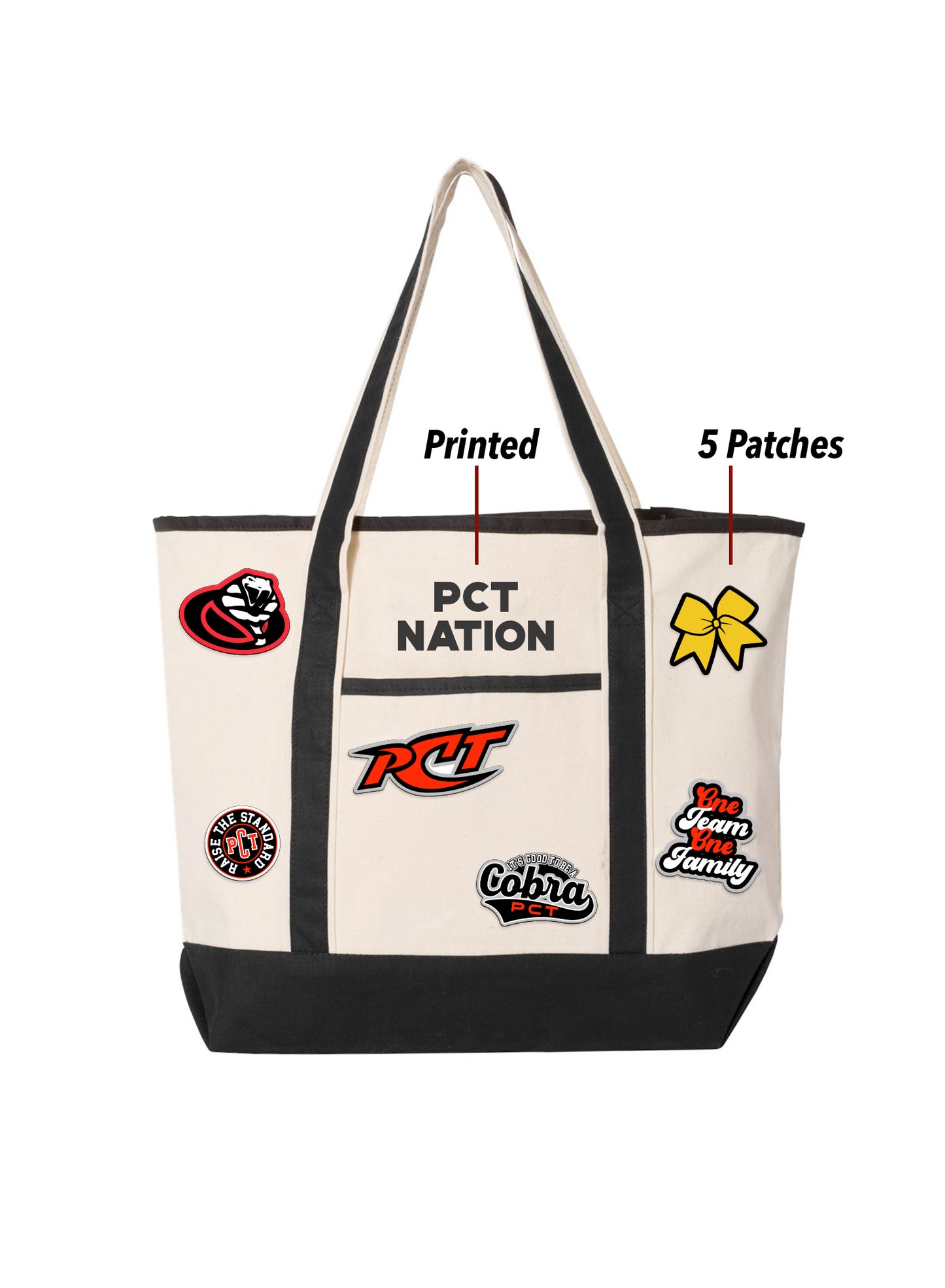 PCT Patch Tote Bag