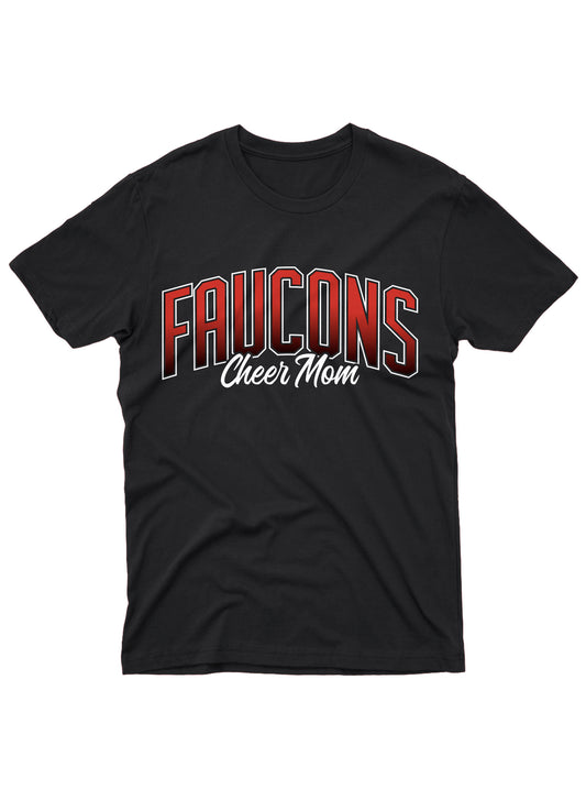Faucons Cheer Elite Black Tee