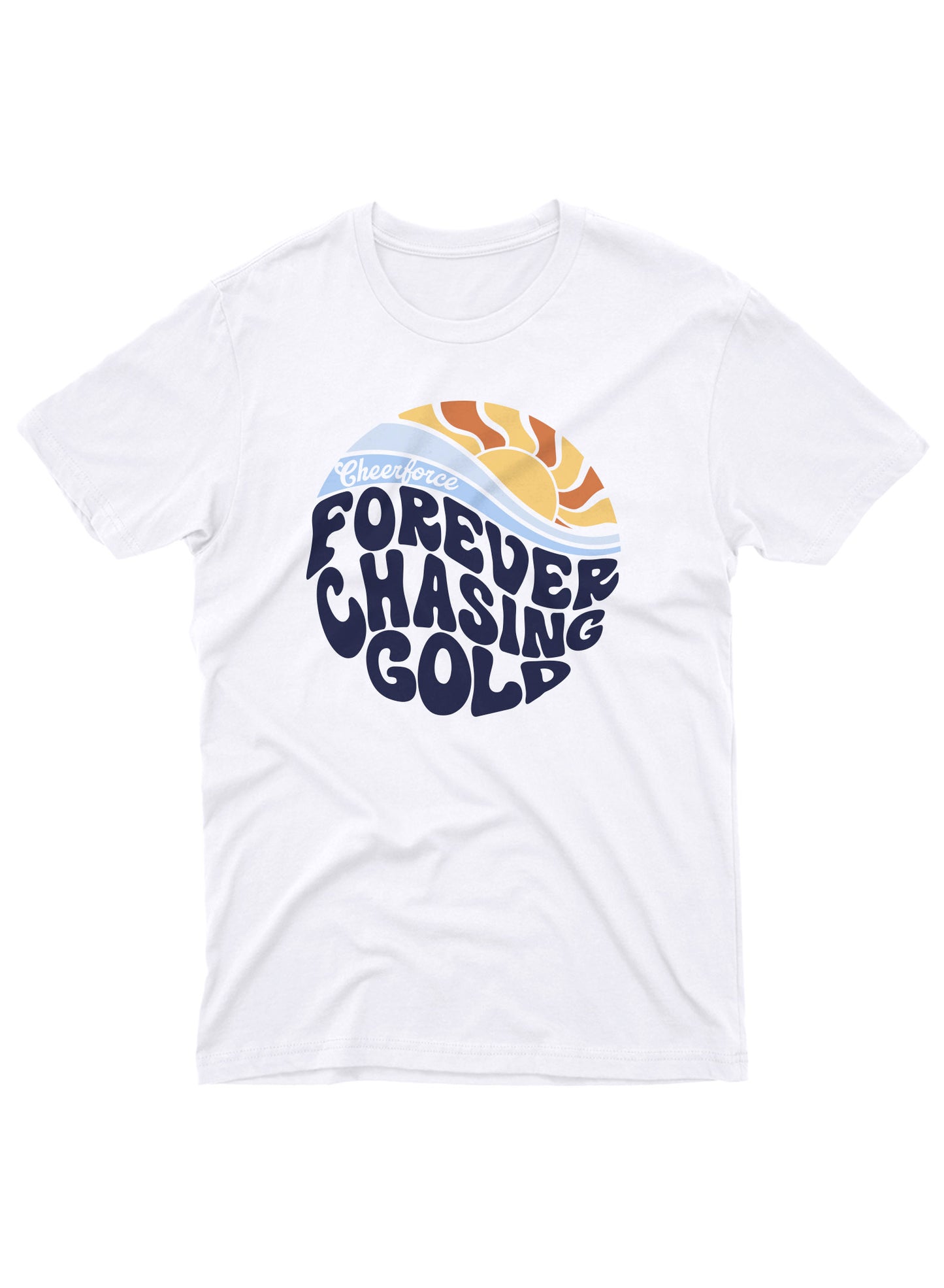 CheerForce White Tee
