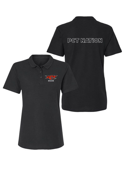 PCT Supporter Collection Women's Black Polo