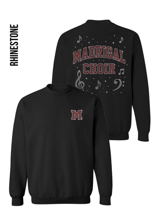 Madrigal Choir Rhinestone Crewneck