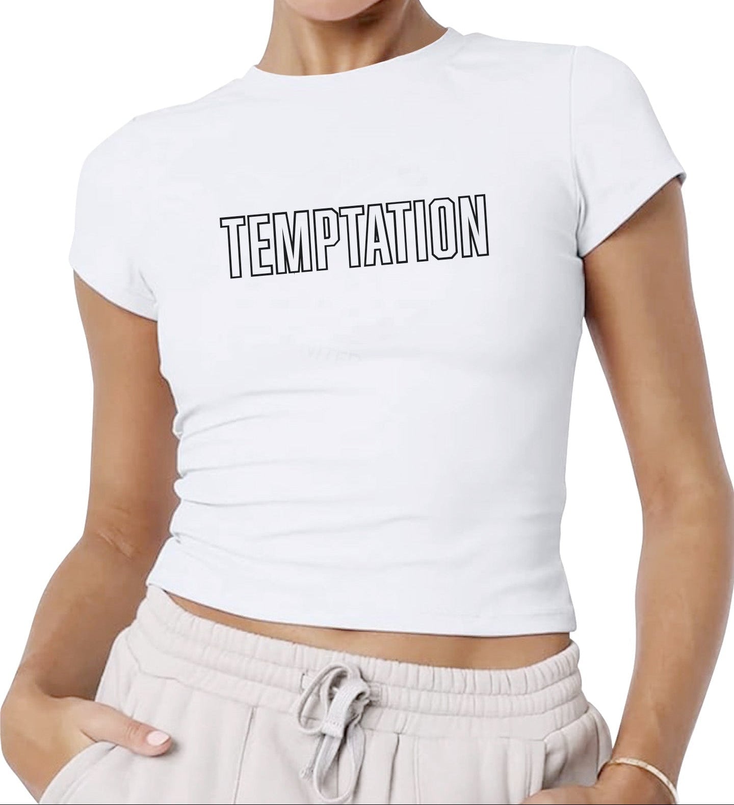 PCT Team White Baby Tee