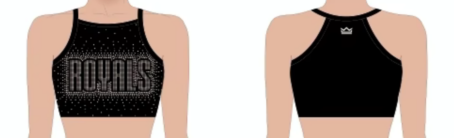 CSR Rhinestone Bra Top