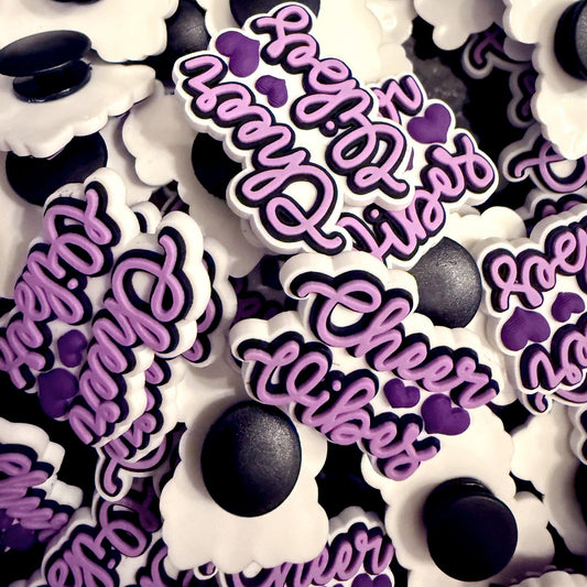 Cheer Vibes Jibbitz Charm
