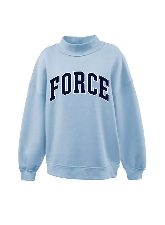 CheerForce Light Blue Mockneck