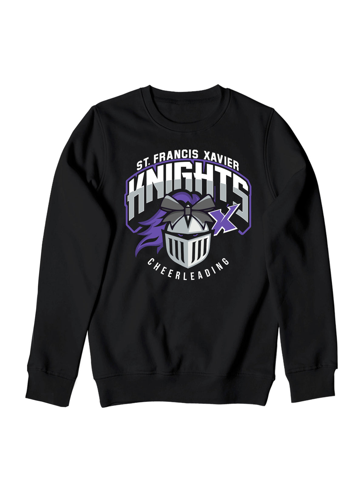 STFX Knights Black Crewneck