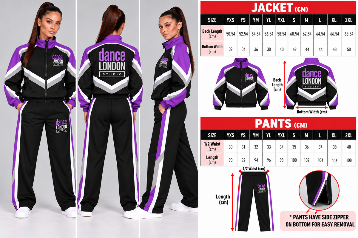 Dance London Studio - JACKET & PANTS