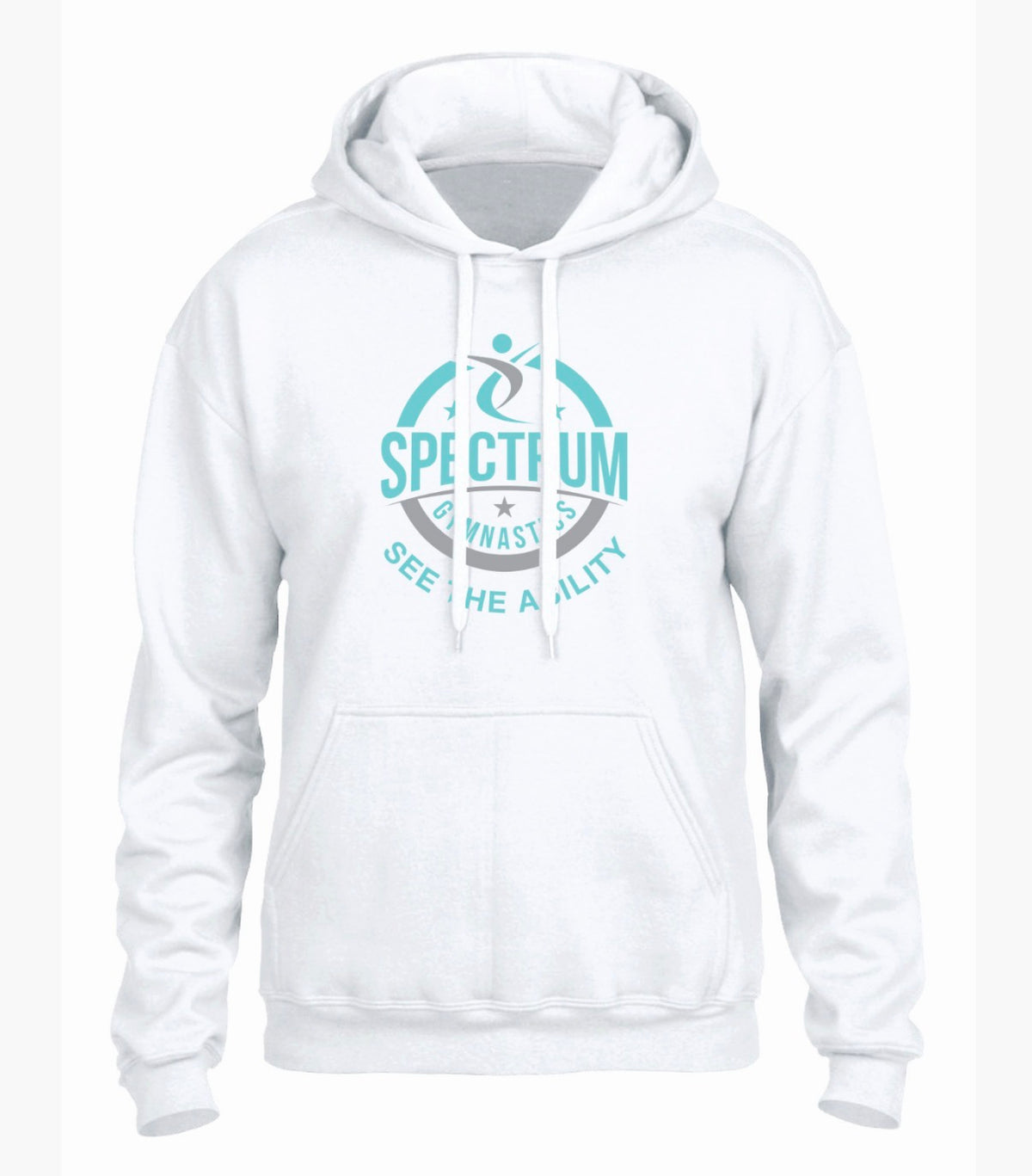 Spectrum Gymnastics White Hoodie