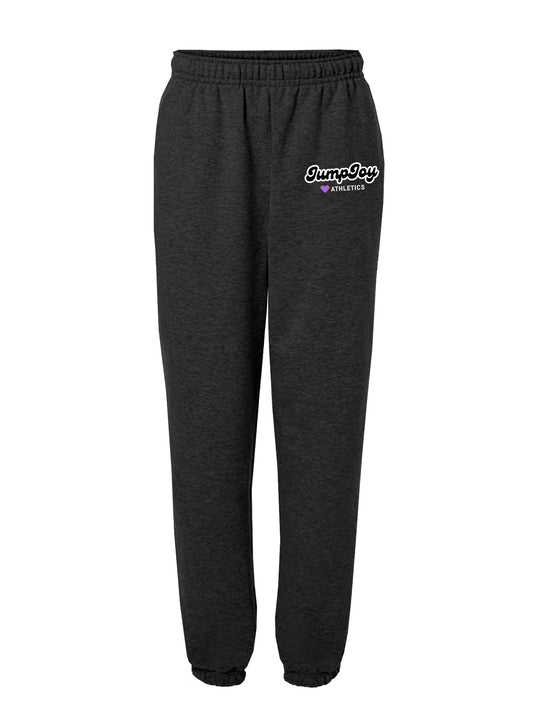 Jump Joy Black Joggers