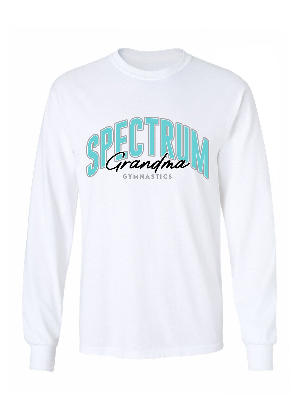 Spectrum Gymnastics White Long Sleeve Tee