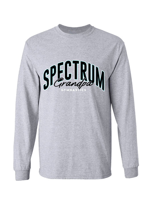 Spectrum Gymnastics Sport Grey Long Sleeve Tee