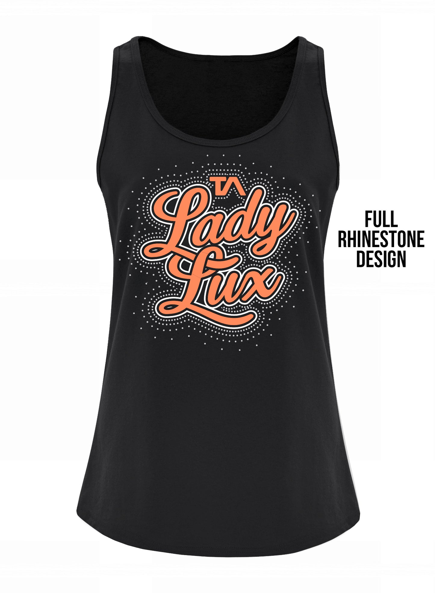 Tigers Athletics LADY LUX Rhinestone Tank