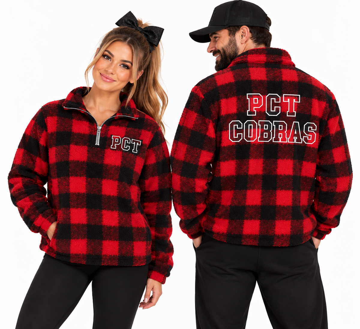 PCT Plaid Sherpa