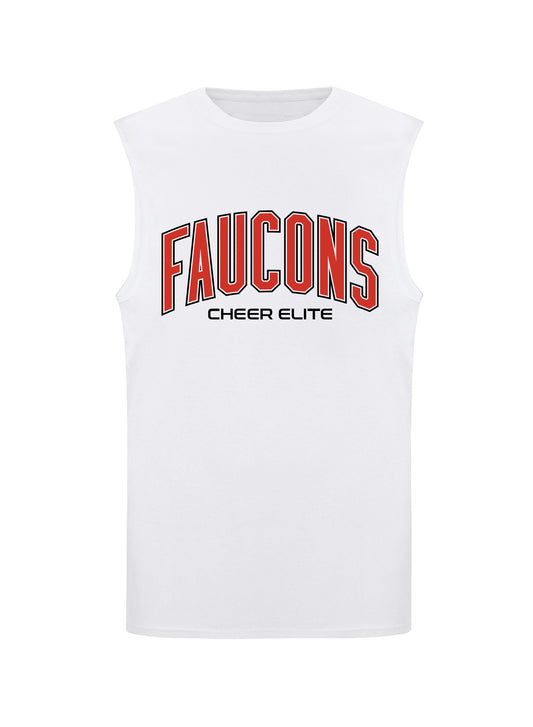 Faucons Men's White Tank