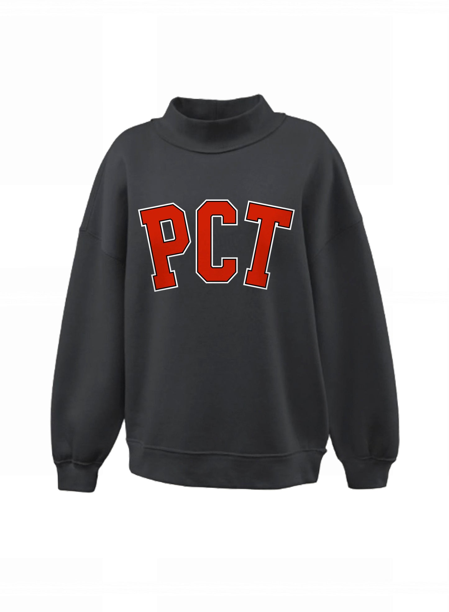 PCT Black Mockneck