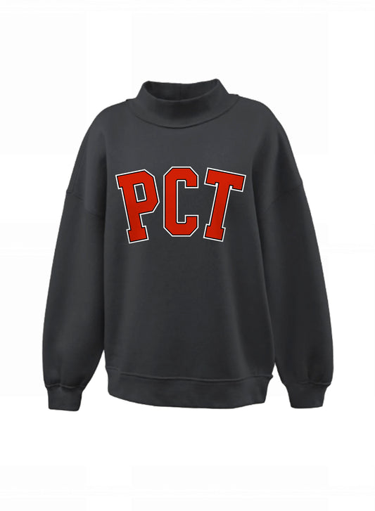 PCT Black Mockneck