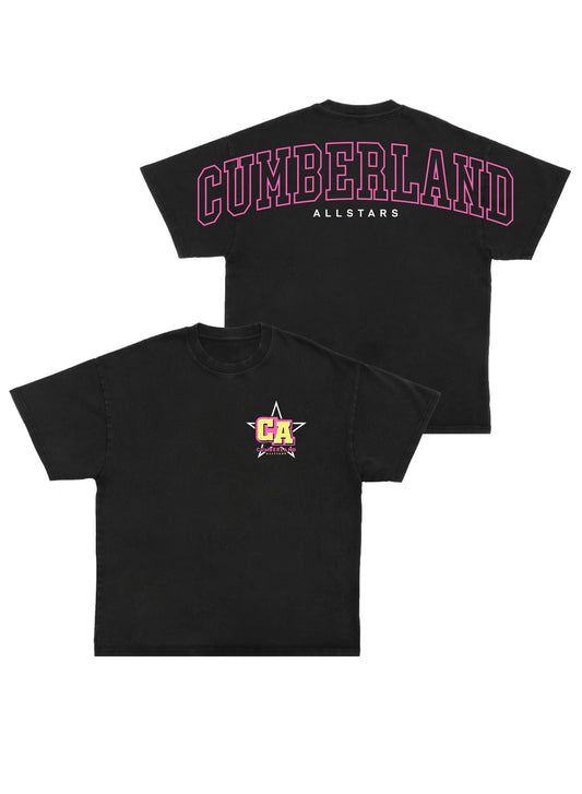 Cumberland Allstars Black Oversized Tee