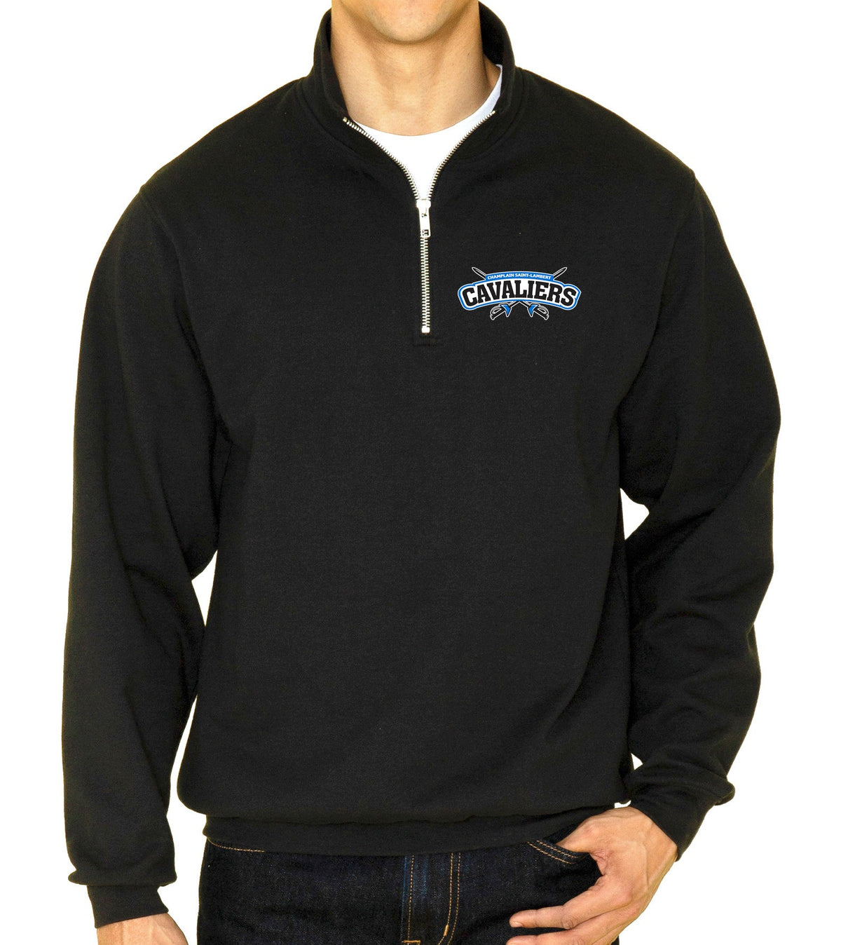 Cavaliers Black 1/4 Zip