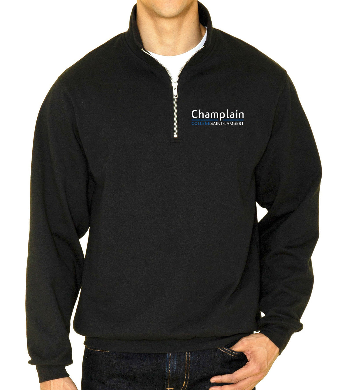 Champlain Black 1/4 Zip