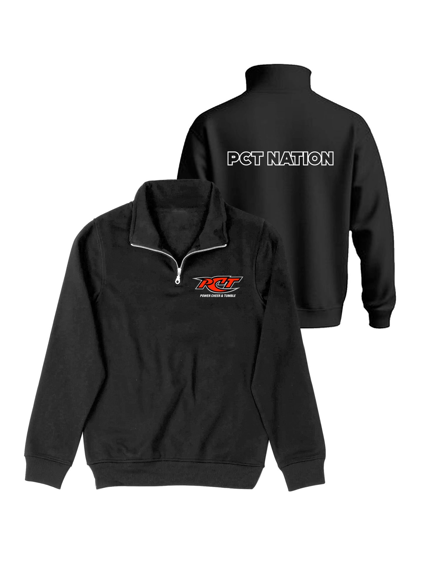 PCT Program Black 1/4 Zip