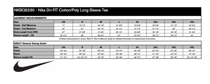 PCT Staff Nike Long Sleeve