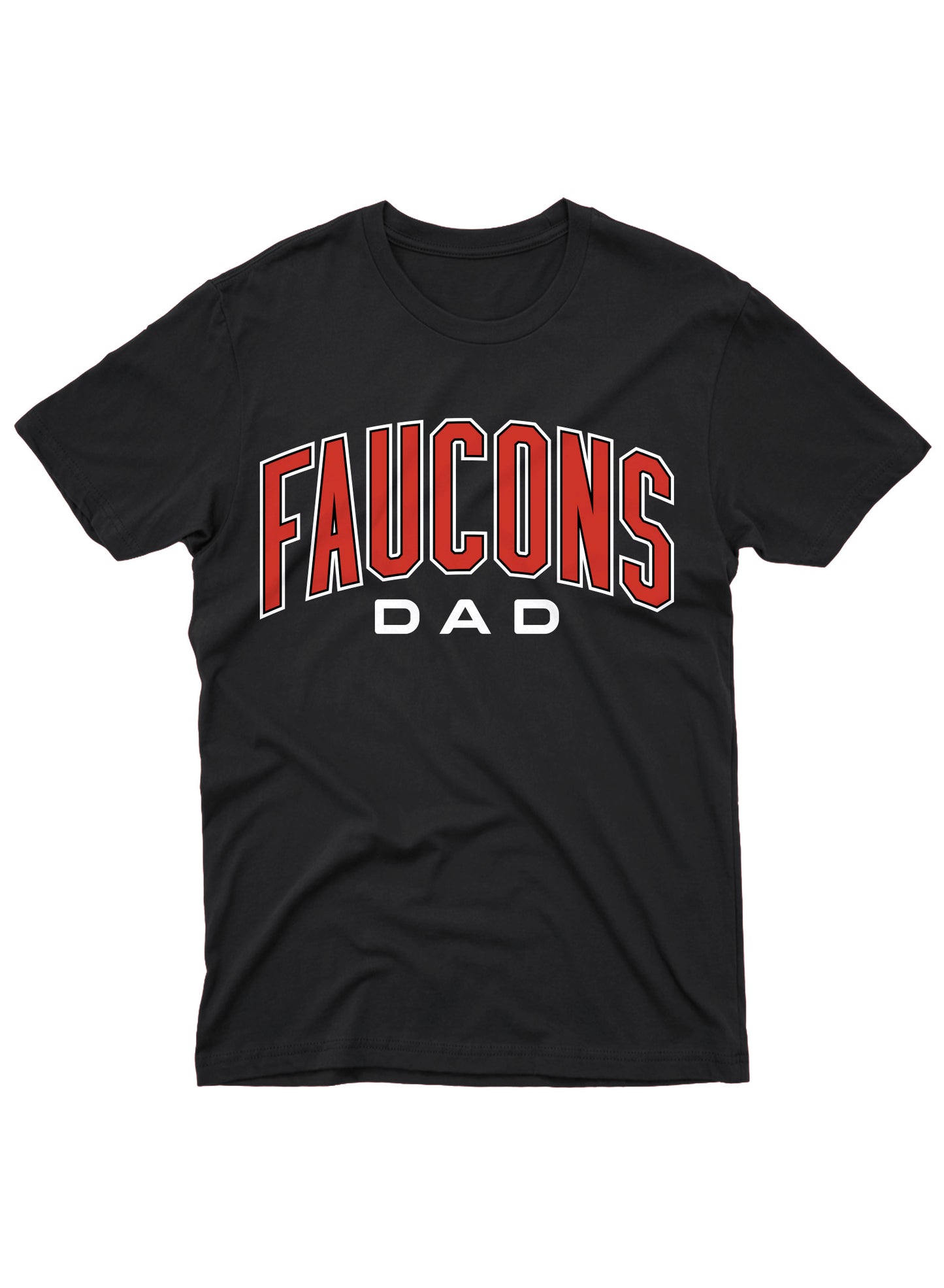 Faucons Dad Black Tee