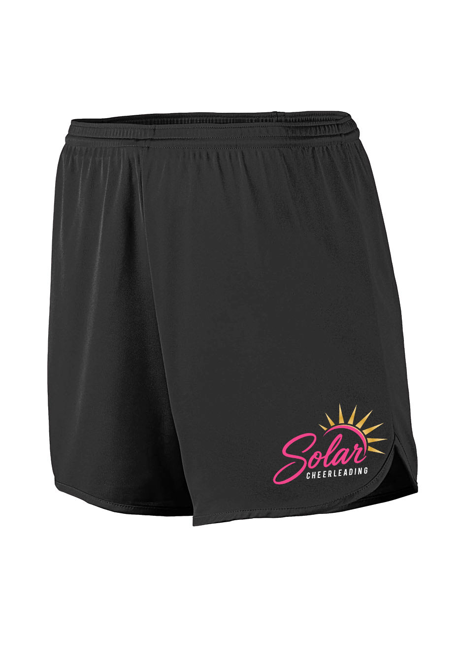 Solar Cheer Black Men's Shorts