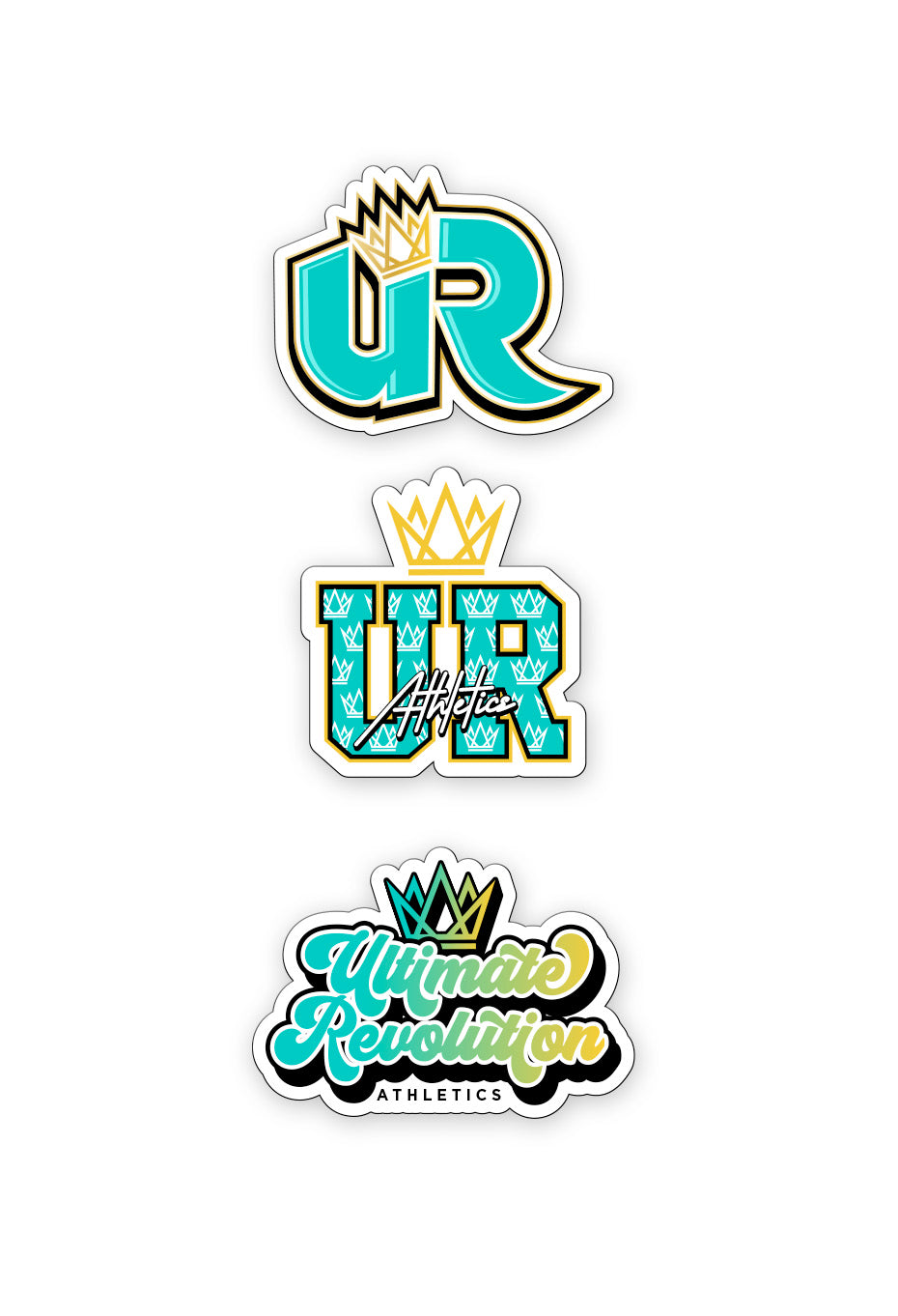 Ultimate Revolution 3pc Sticker Pack