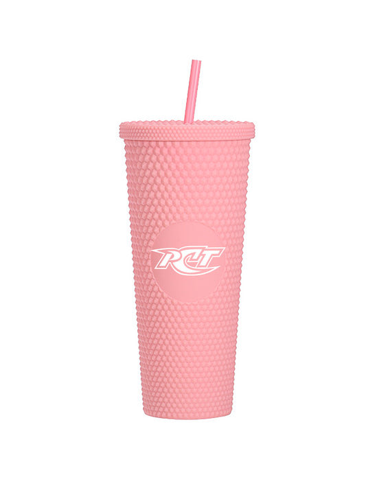 PCT Light Pink Studded Tumbler