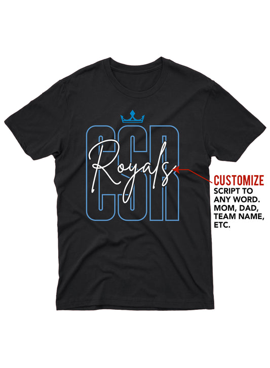 CSR Custom Black Tee