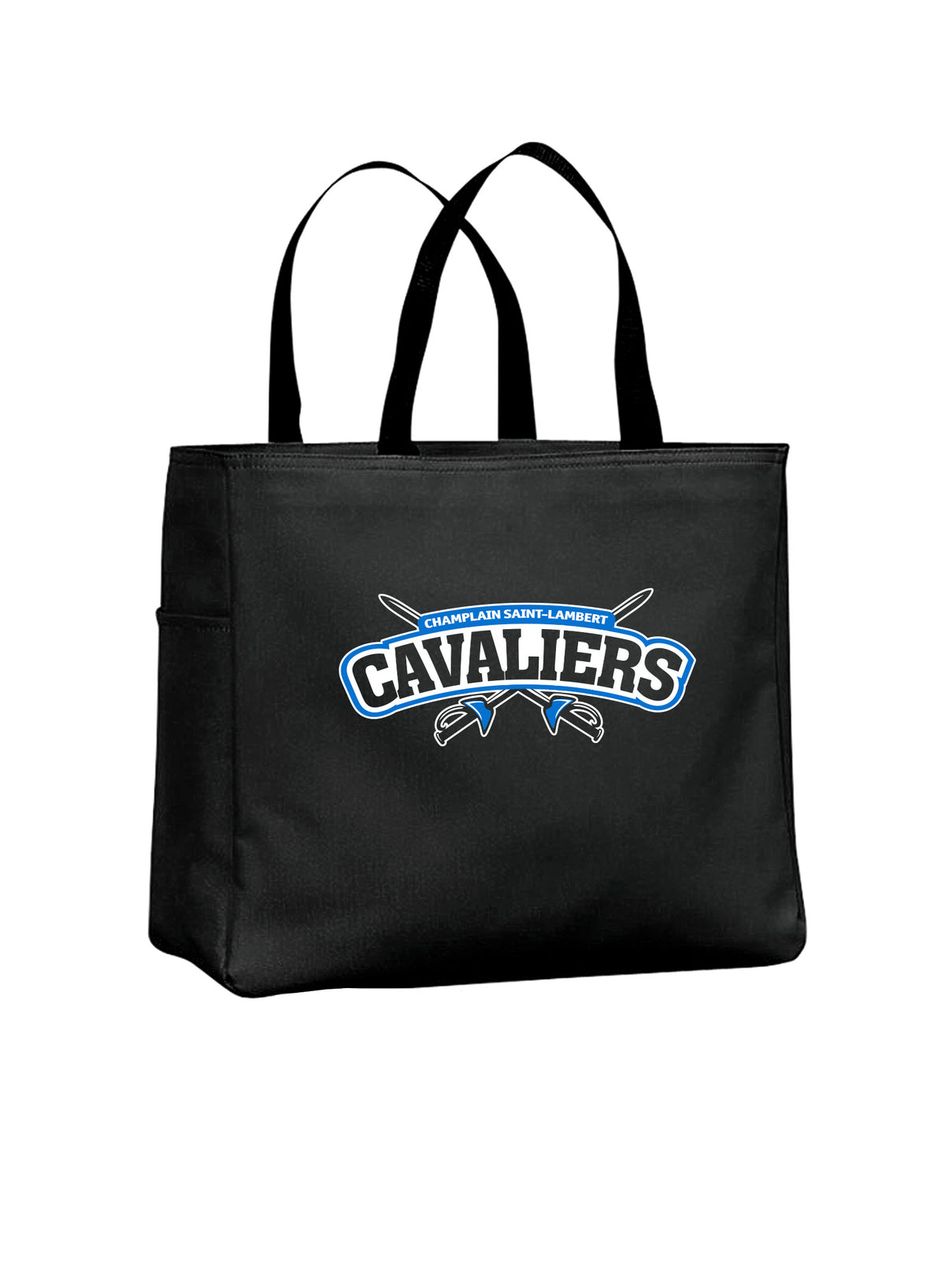 Cavaliers Black Tote Bag #1