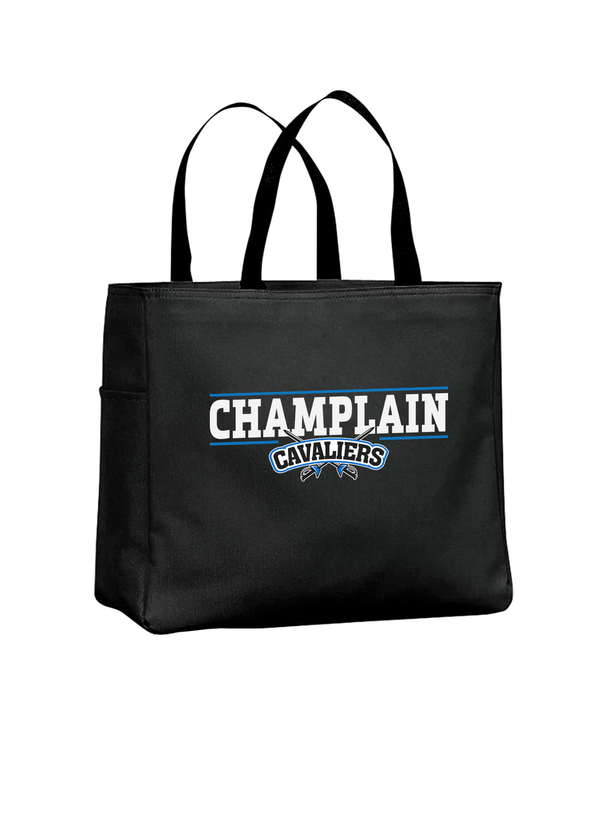 Cavaliers Black Tote Bag #2