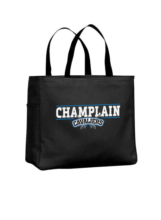 Cavaliers Black Tote Bag #2