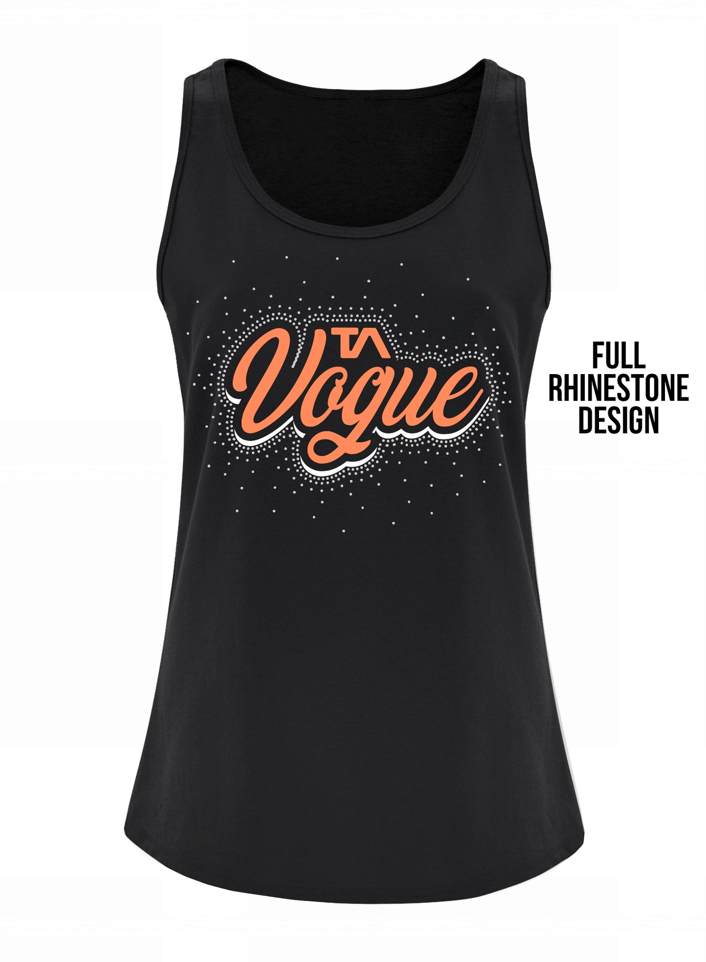 Tigers Athletics VOGUE Rhinestone Tank