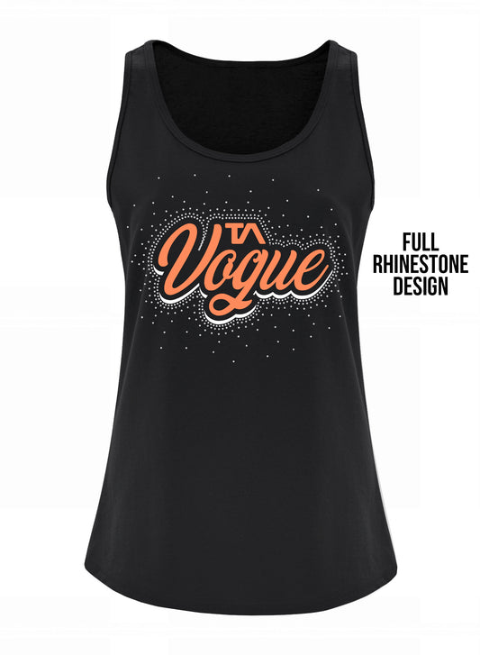 Tigers Athletics VOGUE Rhinestone Tank