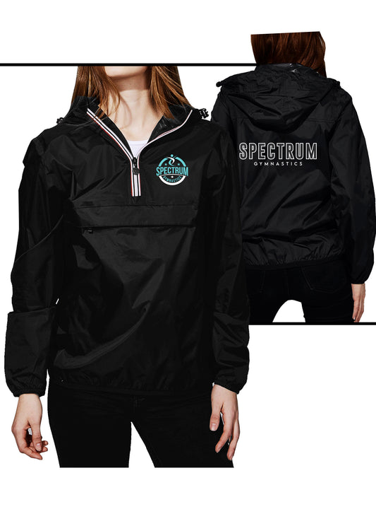 Spectrum Gymnastics Black Windbreaker