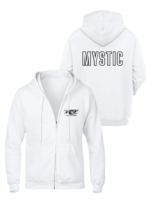 PCT Team White Full Zip Hoodie