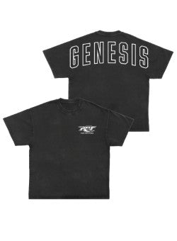 PCT Team Acid Wash Oversized Tee